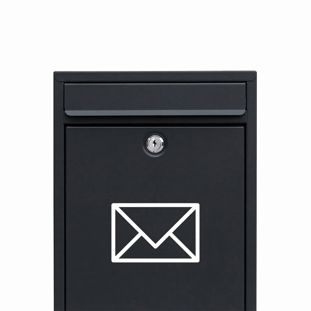 Brievenbus sticker - Envelop