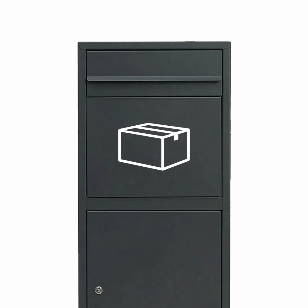 Brievenbus sticker - Pakketbrievenbus