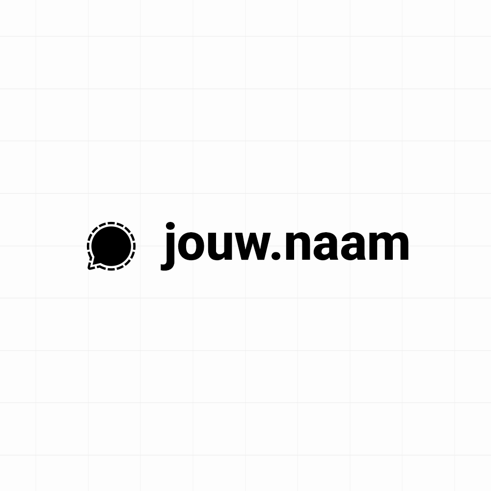 Slack - Sticker met eigen naam
