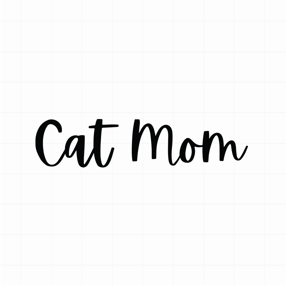Cat mom sticker - Leuke Kattensticker