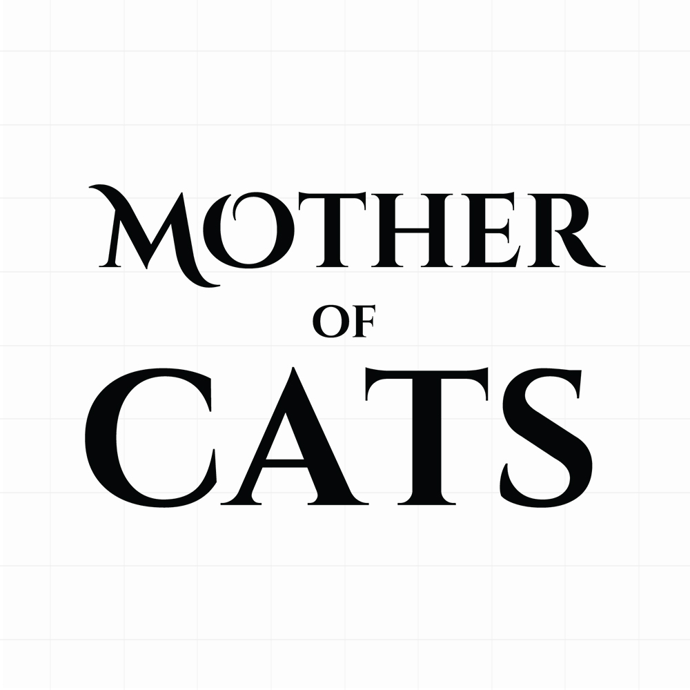 Mother of cats sticker - Leuke kattensticker
