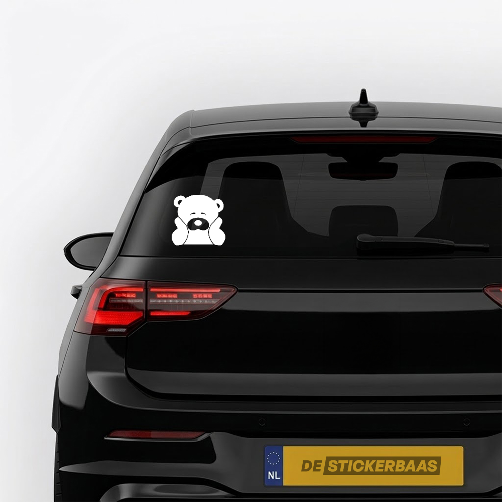 Beertje - Leuke & grappige autosticker - afbeelding 2